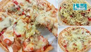 Resep jualan pizza homemade empuk dan mudah. Resepi Pizza Homemade Mudah Dan Sedap Hanya Guna Tortilla Wrap Dengan Topping Super Creamy Port Makan