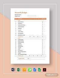 Instantly Download Non Profit Budget Template Sample Example In Pdf Microsoft Word Doc Microsoft Excel Budget Planner Template Budget Template Budgeting