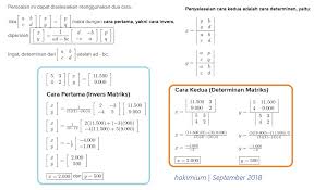 Maybe you would like to learn more about one of these? Soal Cerita Invers Matriks Brainly Co Id