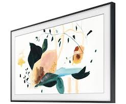 Tv Samsung The Frame Qe55ls03t Qled 4k 138 Cm 2020 Pas Cher Televiseur Qled Fnac Iziva Com Cadre Tv Televiseur Tv Samsung
