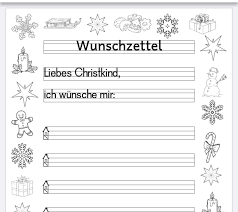 Word vorlage für digitales briefpapier (pdf). Wunschzettel Fur Das Christkind