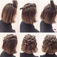 10 Prom Hairstyle Designs For Short Hair Prom Hairstyles 2017 Shorthairidea In 2020 Prom Hairstyles For Short Hair Cute Hairstyles For Short Hair Short Hair Tutorial