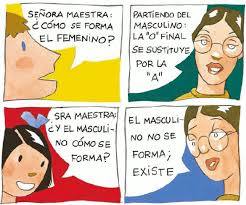 Resultado de imagen de lenguaje sexista en la infancia