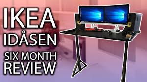 See more ideas about gaming computer desk, gaming computer, game room design. Ikea Idasen Sit Stand Desk Six Month Review Wobble Test 4k Youtube