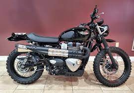 2018 Triumph Street Scrambler Jet Black Fun Bike Center Motorsports Triumph Street Scrambler Street Scrambler Triumph Scrambler