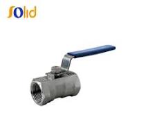 One Piece Screw Thread End Stainless Steel Ball Valve
