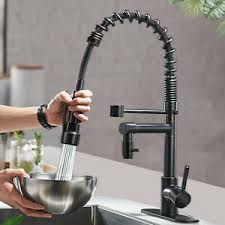 oil rubbed bronze kitchen sink faucet