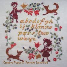 Catalogue de broderie traditionnelle imprimée découvrez les plus beaux modèles de broderies traditionnelle imprimée à réaliser au point divers (passé plat, empiétant, point de croix, point de chainette.). Perrette Samouiloff Le Renard Et L Enfant Abecedaire Point De Croix