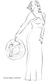 Descargar aprender a dibujar vestido para pc gratis ultima. Vestido De Novia Modelo De Moda Nupcial Dibujos Para Colorear Gratis