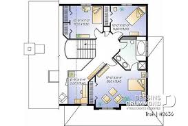 Cette maison de 3 chambres vous offre des propriétés uniques qui font. Plan Maison 3 Chambres 1 5 S Bain Garage 2636 Dessins Drummond