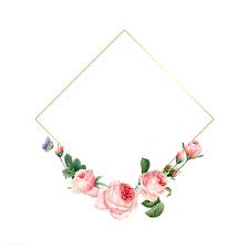download premium vector of blank square pink roses frame on white rose frame monogram backgrounds floral border design