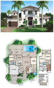 Maybe you would like to learn more about one of these? Beach House Plan Transitional West Indies Beach Home Floor Plan Beach House Floor Plans Beach House Flooring Beach House Plans