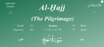 Sebagian ayat dari surah ini diturunkan di mekkah dan sebagian lagi di madinah, oleh karena itu para ahli tafsir berbeda pendapat mengenai golongan surah ini (makkiyah atau madaniyah). Surah Al Hajj Arab Latin Dan Terjemahan