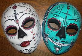 Pin By Alda Tomasic On Sculpture In 2020 Paper Mache Mask Skull Mask Day Of The Dead Mask