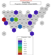 MARFA First Name Statistics by MyNameStats.com