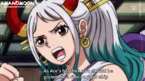 #spiky hair #wip #art #fantasy #doodles #*whats anatomy never heard of it #*i just kinda drew until my hand stopped working but im not sure if imma finish this ahaha #*was fun. One Piece Yamato Official Colors In Anime Style By Amanomoon On Deviantart