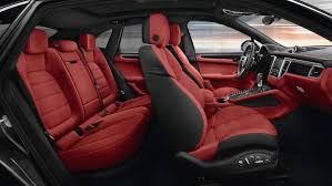 2017 Porsche Macan Interior Fornt And Rear Leather Seats Jpg 1000 563 Porsche Macan Interior Best Car Interior Porsche Macan Turbo