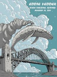 03 18 2011 State Theatre Sydney Nsw Australia Pjposter Pearl Jam Posters Concert Poster Art Concert Poster Design