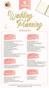 6 Month Wedding Planning Timeline Aisle Perfect Wedding Planning Binder Wedding Planning Timeline Wedding Planning Checklist