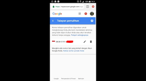 Pada kesempatan ini saya ingin berbagi mengenai cara merubah nomor handphone verifikasi di akun google. Cara Mudah Mengganti Nomor Hp Akun Google Gmail Youtube