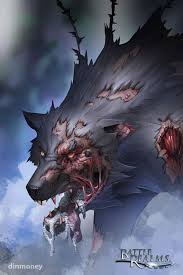 Brl Rabid Wolf By Dinmoney On Deviantart Fantasy Star Art Rabid