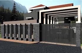 See more of amj_pagar besi tempa,minimalis modern,kanopi on facebook. 41 Desain Pagar Rumah Minimalis Modern Shreenad Home