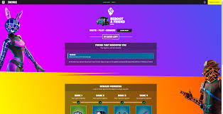 Players can enroll in the beta on fortnite's website when the page goes live, presumably tomorrow. Shiinabr Fortnite Leaks On Twitter Here S A First Look At The Website For The Upcoming Reboot A Friend Event The Beta Starts On December 14 And Ends On January 4 Found The Website