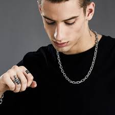 ChainsHouse Necklace Chains for Men,Stainless Steel Cable Link Necklaces  Chains,18"-30" Length Jewelry,with Gift Box(3mm/5mm/7mm/9mm/12mm)