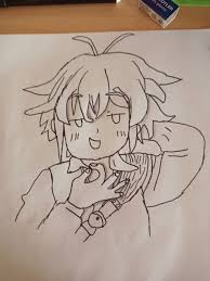 Ban diane elizabeth liones fille garçon gowther king meliodas seven deadly sins. Deniz Gultekin On Twitter Dessin De Meliodas De The Seven Deadly Sins Sevendeadlysins Dessin Draw Drawing Meliodas 7ds Ban