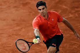 Roger federer plays a very good backhand passing shot against his match with. Roger Federer Retires From Roland Garros Newsy Today
