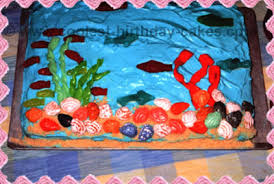 See more party ideas at catchmyparty.com! Coolest Ocean Cake Ideas And Photos