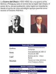 La batalla de el carmen de la guerra del chaco, entre bolivia y el paraguay, ocurrida a mediados de noviembre de 1934, fue una de las maniobras mejor ejecutadas por el ejército paraguayo, tanto estratégica como tácticamente.desde el punto de vista estratégico porque se trató de la ruptura central del dispositivo militar boliviano en el chaco con la amenaza de copar todas sus fuerzas. Presentacion Guerra Del Chaco Paraguay Bolivia