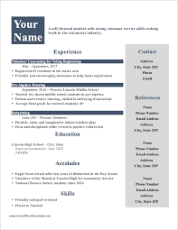 I will try my best means that the person will make an effort, but not sure if the desired result is achievable. 15 Libreoffice Openoffice Resume Templates Free Download