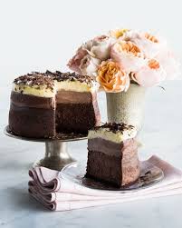 Chocolate Triology Cake Desserts Chocolate Cookbook Gourmet Desserts