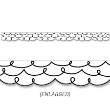 Black And White Striped Bulletin Board Paper So Much Pun Loop De Loop Border In 2020 Creative Teaching Press Bulletin Board Borders Creative Teaching