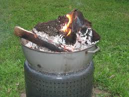 Consists of recycling, reforming and reusing of everything they get their hands on. Red Neck Fire Pit Made From A Washing Machine Drum And An Flickr