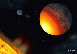 Artist's conception of the extrasolar ring system circling the young giant planet or brown dwarf j1407b. Ø£ØºØ±Ø¨ 10 ÙƒÙˆØ§ÙƒØ¨ ØªÙ… Ø§ÙƒØªØ´Ø§ÙÙ‡Ø§