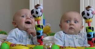Happy Baby Can T Decide Whether To Laugh Or Not When Mommy Blows Her Nose Inner Strength Zone