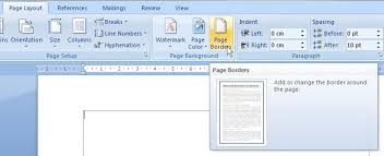 Memperindah tampilan dokumen ms word. Mempercantik Halaman Dengan Page Border Di Ms Word