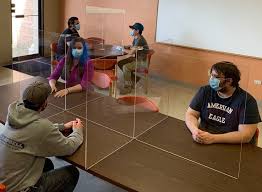 Cafeteria Table Dividers Cafeteria Table Dividers 6 Person In 2020 Sneeze Guards Cafeteria Table Classroom Tables
