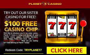 For $50 free chips promotion, the maximum cashout is $100 and must be wagered 30x for slot and keno, or 60x for table games and video poker planet 7 casino promotions. Top 14 Planet 7 Casino No Deposit Bonus Codes Jul 2021