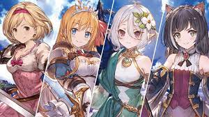 グラブル】ジータ＆ペコリーヌ＆コッコロ＆キャル【プリコネＲ】 - YouTube