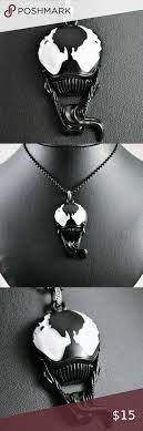 Alloy Marvel Venom Symbiote Pendant Necklace In 2020 Womens Jewelry Necklace Pendant Marvel Jewelry