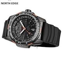 NORTH EDGE PHOTON Men Digital Military Watch Waterproof 50M Men's Sport  Wristwatches Solar Power Luminous Enviormentally Clock