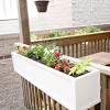 The bottom of each planter is. 3