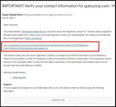 How Can Verify Your Email Address For Proving Your Ownership Of Domain Knowledgebase Super Global Host