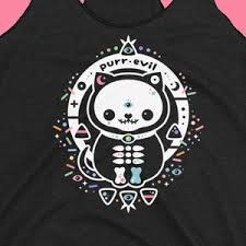 Creepy cute grim reaper with spooky dripping letters. Pastel Goth Clothing Oversized Grunge Tops For Women Witch Etsy