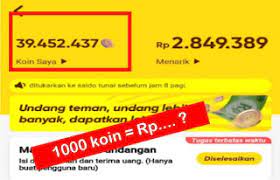 Perhitungan 1 tumbak berapa meter. 1000 Koin Snack Video Berapa Rupiah Begini Caranya Mengeceknya