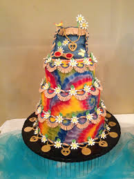 To bring your cake dreams to life, begin with a rough idea of your preferred cake style, colour scheme. 60 S Hippy Cake By The Evil Plankton On Deviantart