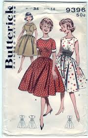 Free Shipping Vintage 1960 Butterick 9396 Sewing Pattern Misses And Junior S Dress Size 14 Retro Vintage Dresses Vintage Dress Patterns Dress Sewing Patterns